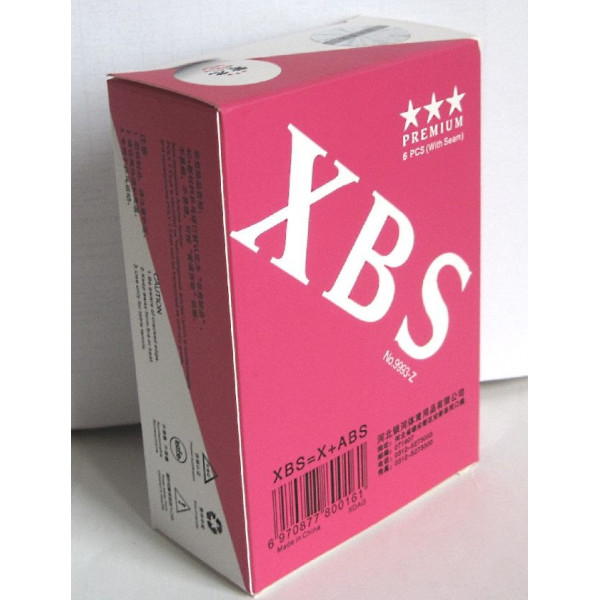 Мячи пластиковые Galaxy 3* XBS