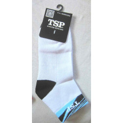 Носки TSP белые с черными вставками