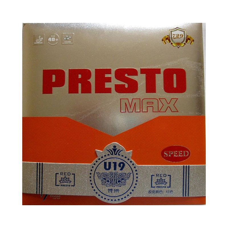 Накладка 729 Presto Max Speed