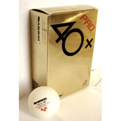 Мячи пластиковые Sanwei ABS 40+ 3*** PRO