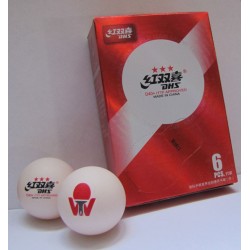 Мячи DHS 3*** D40+ Word Tournament