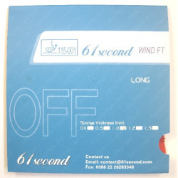Накладка 61 second WIND FT OFF