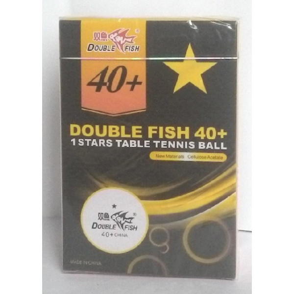 Мячи пластиковые Double Fish 1*
